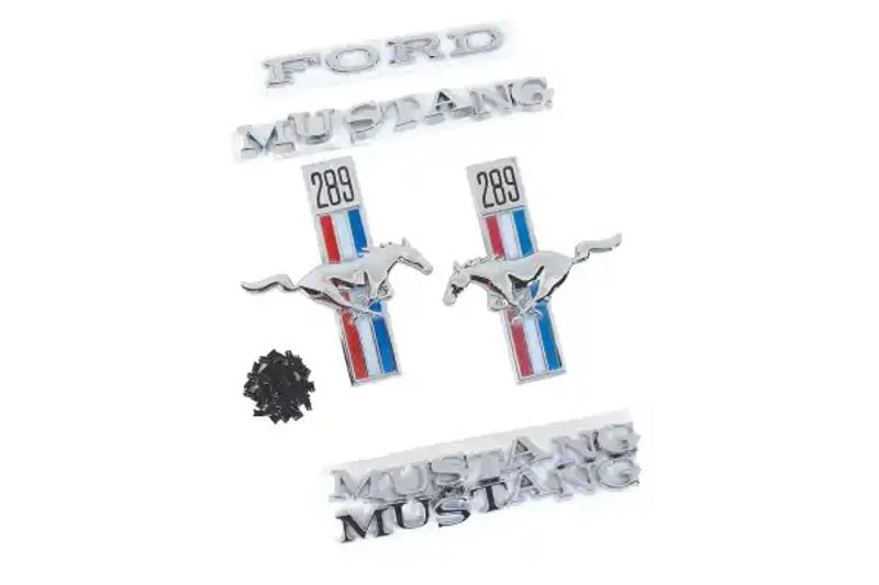 1967 FORD MUSTANG EMBLEM KIT