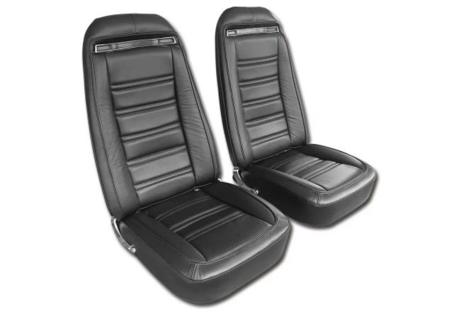 Hovedbilde 1975 CORVETTE OE STYLE 100% LEATHER SEAT COVER ...